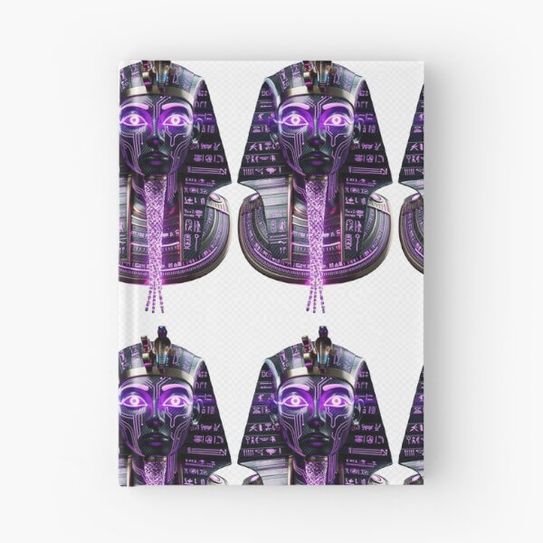 Item preview, Cyberpunk Pharaoh: Neon Egyptian God King designed and sold by Neo Tokio.