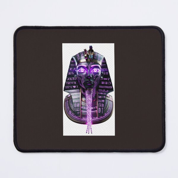 Item preview, Cyberpunk Pharaoh: Neon Egyptian God King designed and sold by Neo Tokio.