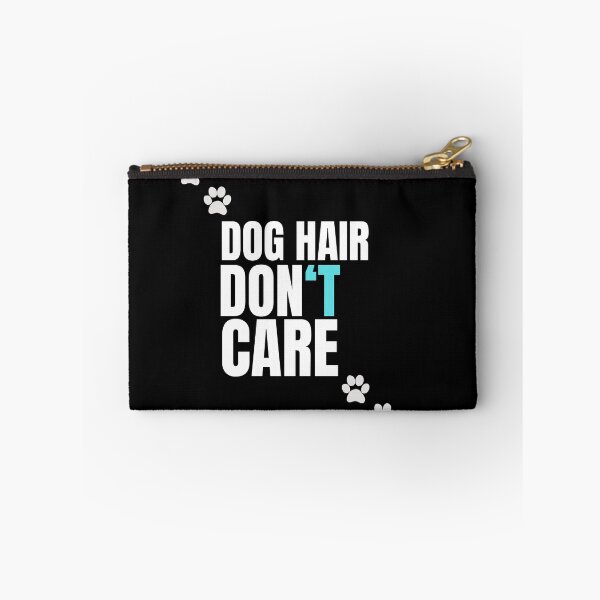 Item preview, DOG HAIR DON'T CARE - Funny Dog Mom Shirt - Dog Lover Gift - Dog Owner Tee - Pet Hair Shirt-  designed and sold by WoofNWit.