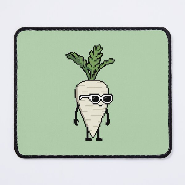 Item preview, Parsnip white Pixel designed and sold by White Rim Mates.
