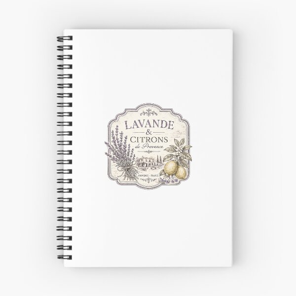 Item preview, lavande et citron vintage provence label colored  designed and sold by crealook01.