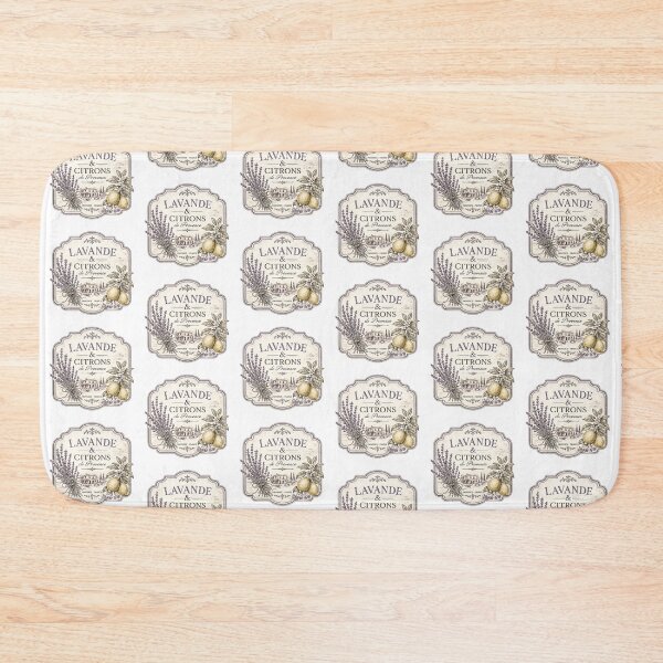 Item preview, lavande et citron vintage provence label colored  designed and sold by crealook01.