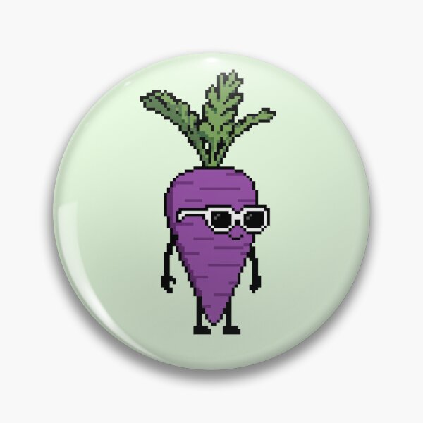Item preview, Parsnip purple Pixel designed and sold by White Rim Mates.
