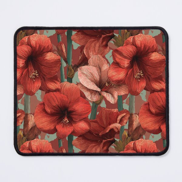Item preview, Petaled Amaryllis Print - Botanical Garden Pattern - Moms Day Gifts designed and sold by RoyalStarsPatts.