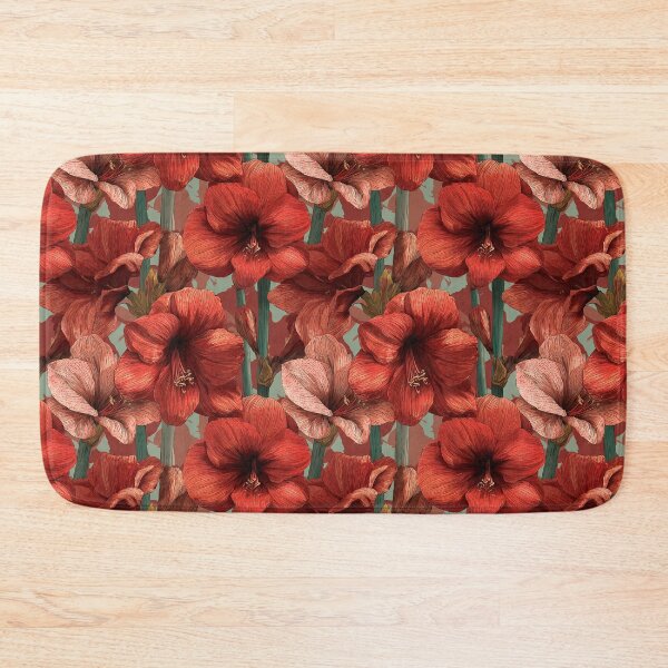 Item preview, Petaled Amaryllis Print  - Botanical Garden Pattern   - Moms Day Gifts designed and sold by RoyalStarsPatts.