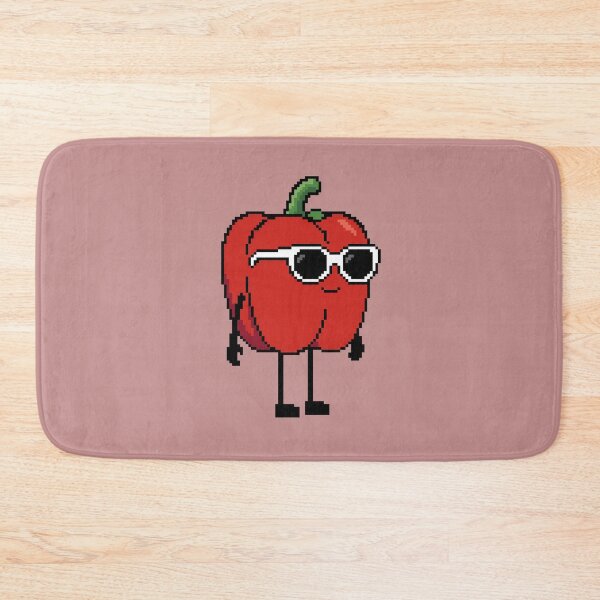 Item preview, Paprika red Pixel designed and sold by White Rim Mates.