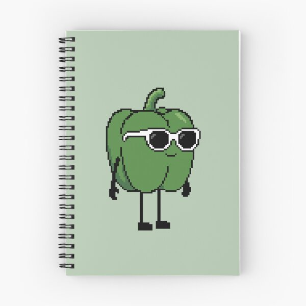 Item preview, Paprika green Pixel designed and sold by White Rim Mates.