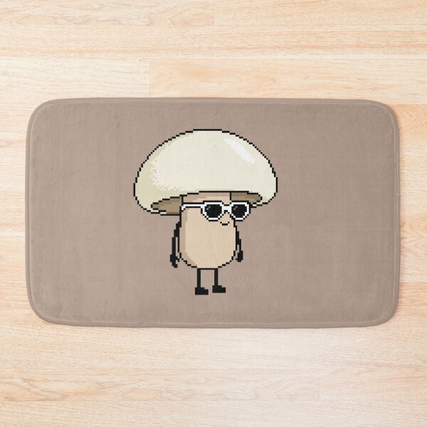 Item preview, Mushroom white Pixel designed and sold by White Rim Mates.