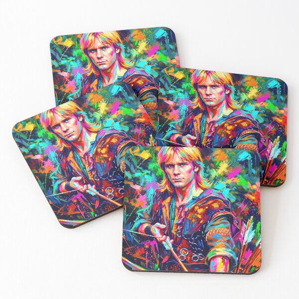 Item preview, Robin of Sherwood Colorful Fantasy drawing  designed and sold by ARTROGAN.