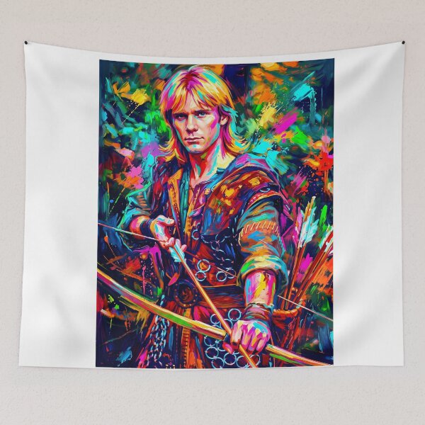 Item preview, Robin of Sherwood Colorful Fantasy drawing  designed and sold by ARTROGAN.