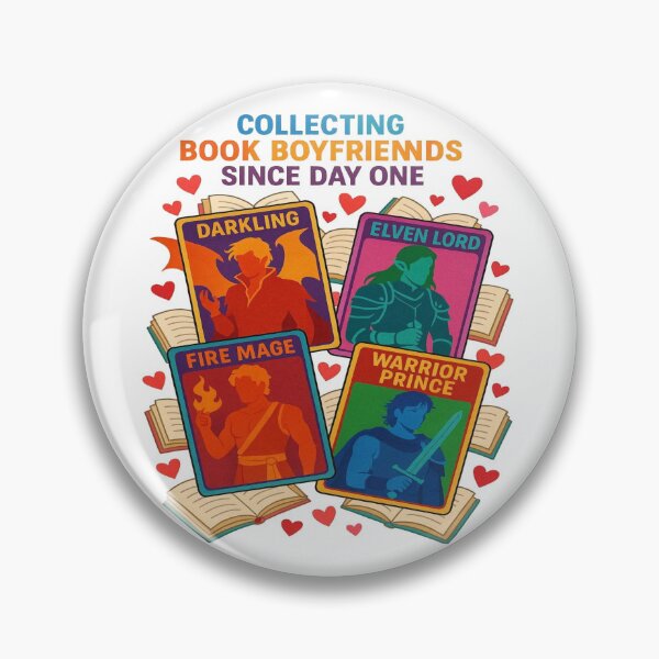 Item preview, Collecting Book Boyfriends Since Day One | Book Lover Fantasy Reader Design designed and sold by BookedAndDesign.