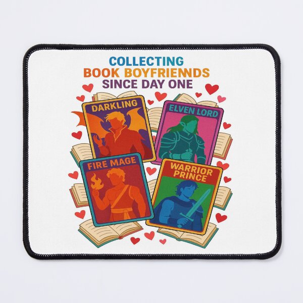 Item preview, Collecting Book Boyfriends Since Day One | Book Lover Fantasy Reader Design designed and sold by BookedAndDesign.