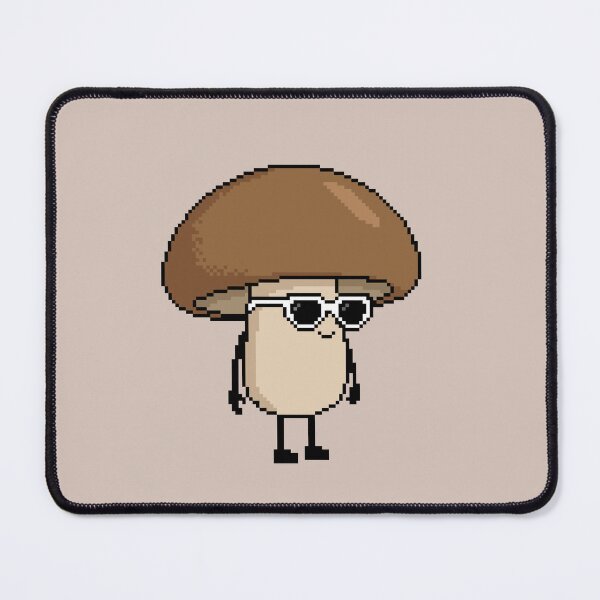 Item preview, Mushroom brown Pixel designed and sold by White Rim Mates.
