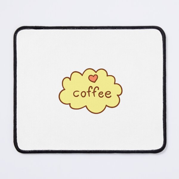 Item preview, Cute Coffee Cloud Aesthetic Doodle Sticker designed and sold by UniqueVibesArt.