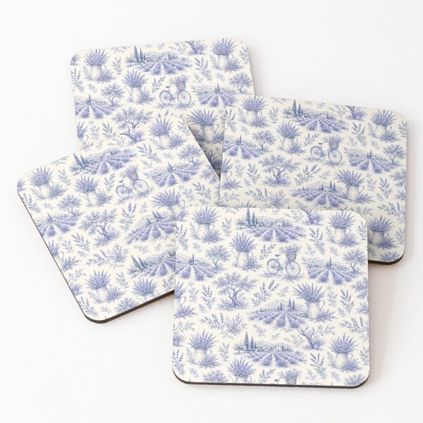 Item preview, vintage provence lavender pattern unicolor  designed and sold by crealook01.