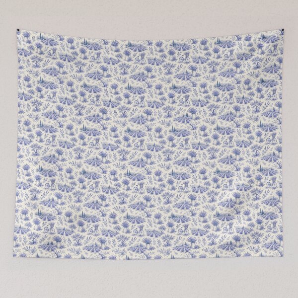 Item preview, vintage provence lavender pattern unicolor  designed and sold by crealook01.