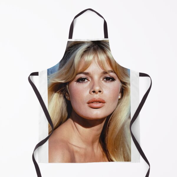 Item preview, Cinema - Great French Actress, Bare Shoulders Portrait against Blue Sky Background of the 1960s designed and sold by Beat-It.
