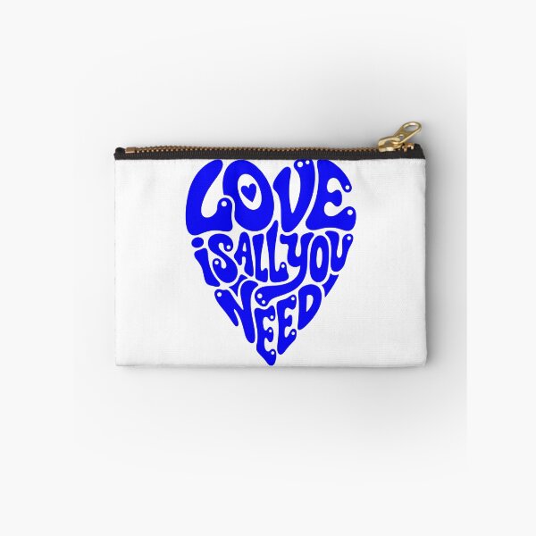 Item preview, Groovy Heart 'Love Is All You Need' Typography designed and sold by FaizArtShop.
