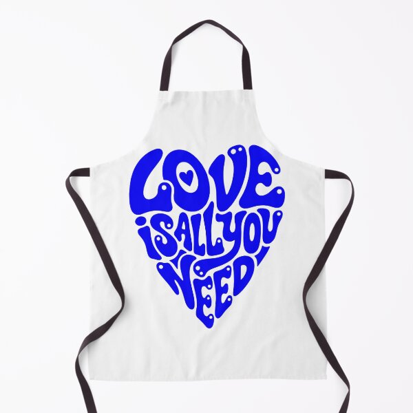 Item preview, Groovy Heart 'Love Is All You Need' Typography designed and sold by FaizArtShop.