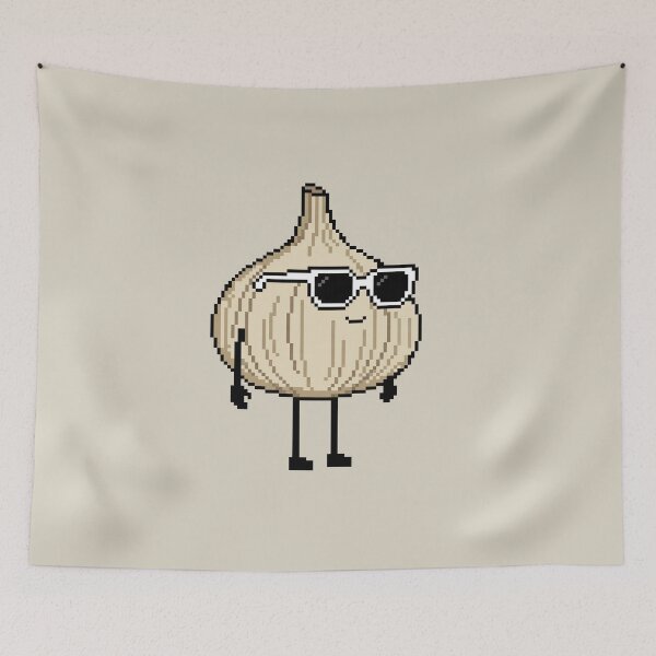 Item preview, Garlic Pixel designed and sold by White Rim Mates.