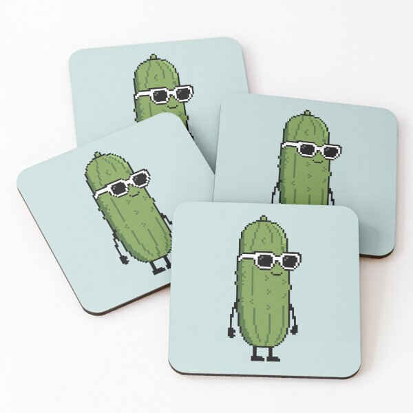Item preview, Cucumber Pixel designed and sold by White Rim Mates.