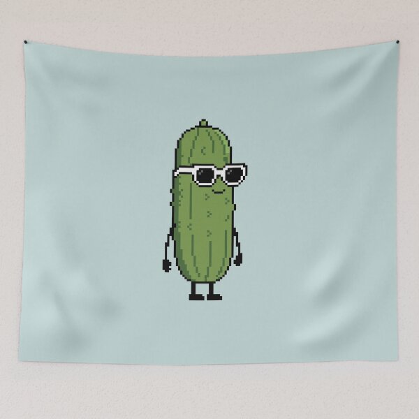 Item preview, Cucumber Pixel designed and sold by White Rim Mates.