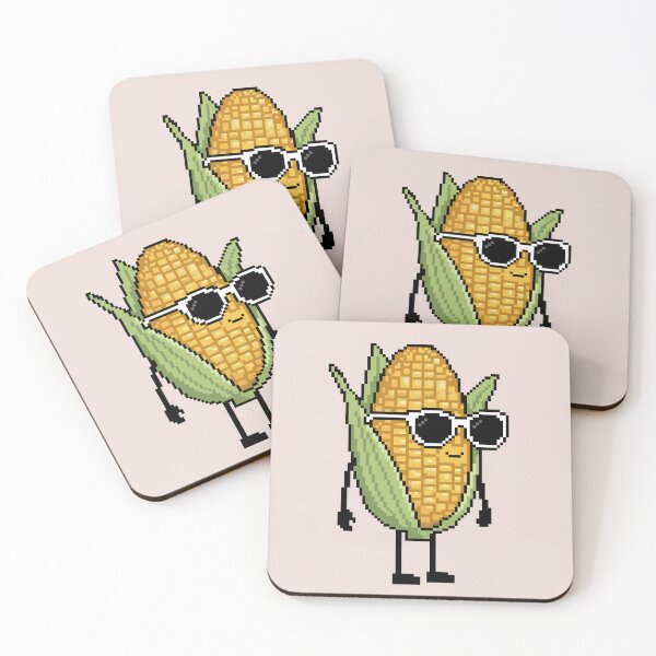 Item preview, Corn Pixel designed and sold by White Rim Mates.