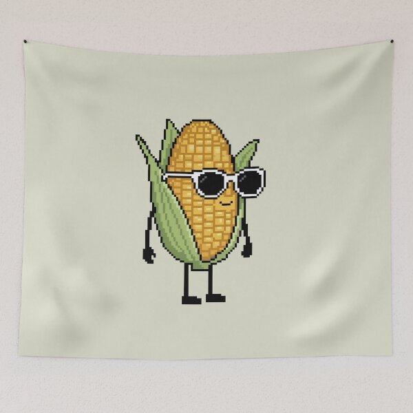 Item preview, Corn Pixel designed and sold by White Rim Mates.