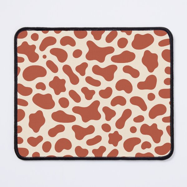 Item preview, Rust Orange Cow Print Pattern designed and sold by teeperfect.