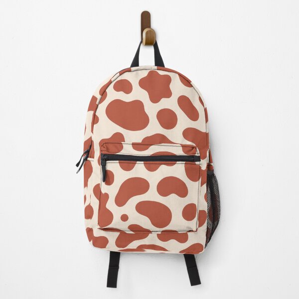 Item preview, Rust Orange Cow Print Pattern designed and sold by teeperfect.