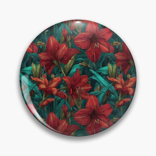 Item preview, Petaled Amaryllis Texture - Flower Floral Pattern   - Mothers Day Ideas designed and sold by RoyalStarsPatts.