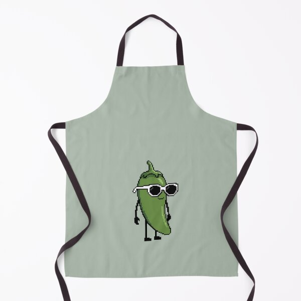 Item preview, Chili pepper green Pixel designed and sold by White Rim Mates.