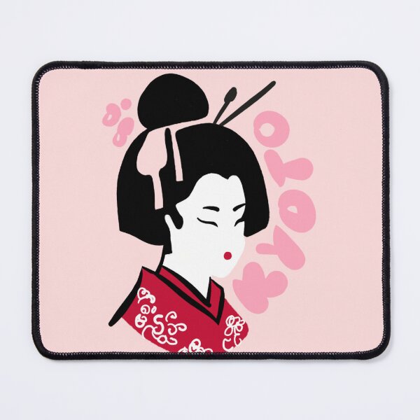 Item preview, Kawaii Geisha Love | Kyoto Japan Travel Illustration designed and sold by Covo Studio.