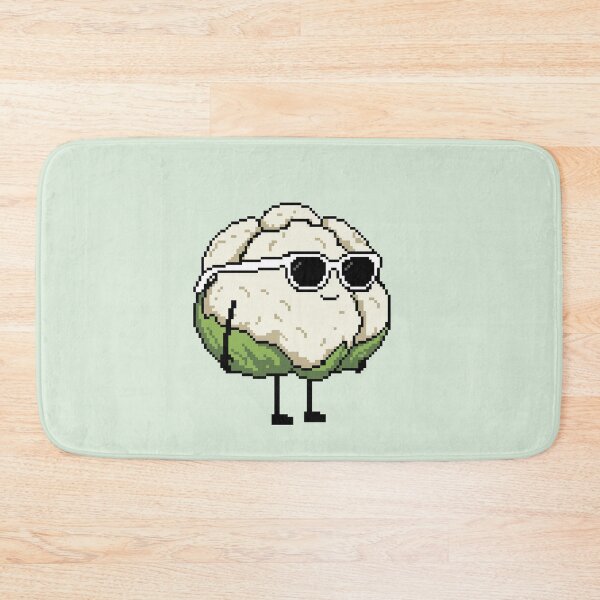 Item preview, Cauliflower Pixel designed and sold by White Rim Mates.