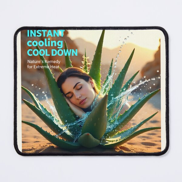 Item preview, Instant Cooling Aloe Vera Skincare | Extreme Heat Wave Thermal Relief and Sun Recovery designed and sold by Creative-RE.