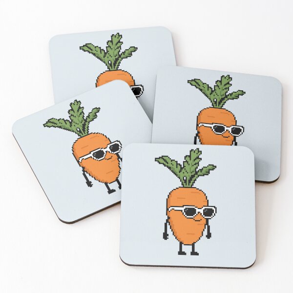 Item preview, Carrot Pixel designed and sold by White Rim Mates.