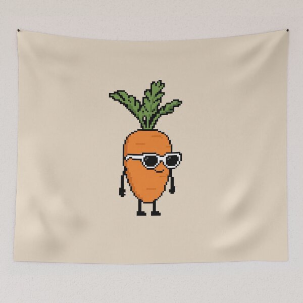 Item preview, Carrot Pixel designed and sold by White Rim Mates.