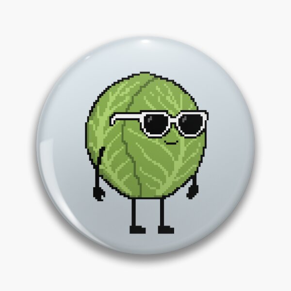Item preview, Cabbage Pixel designed and sold by White Rim Mates.