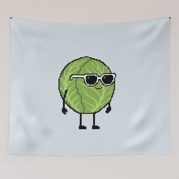 Item preview, Cabbage Pixel designed and sold by White Rim Mates.