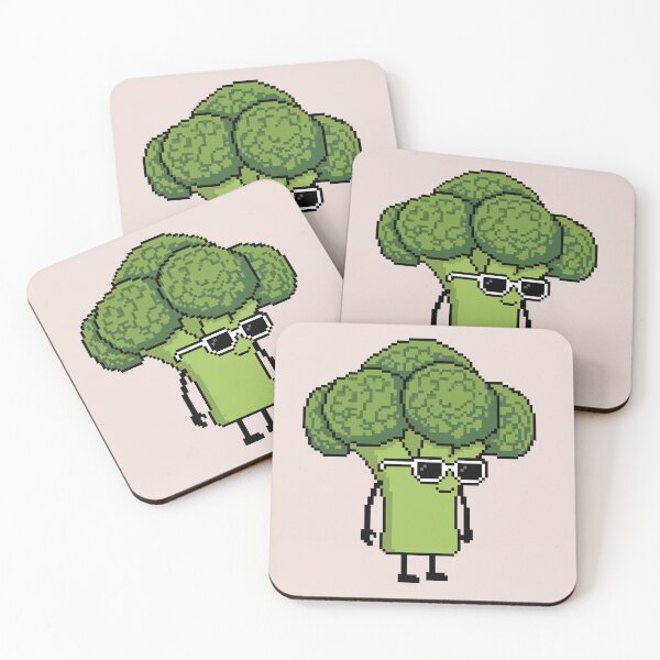Item preview, Broccoli Pixel designed and sold by White Rim Mates.