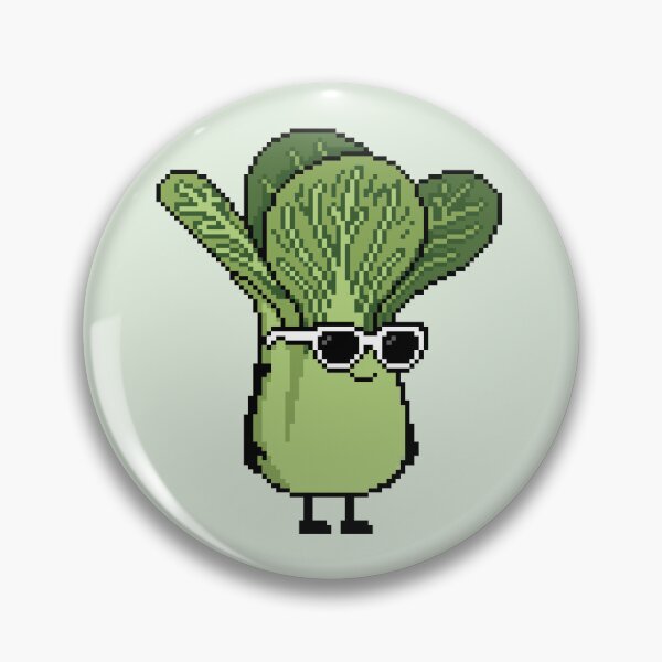 Artikelvorschau, Bok choy Pixel entworfen und verkauft von White Rim Mates.