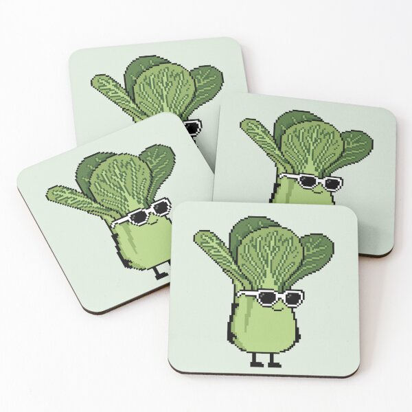 Item preview, Bok choy Pixel designed and sold by White Rim Mates.