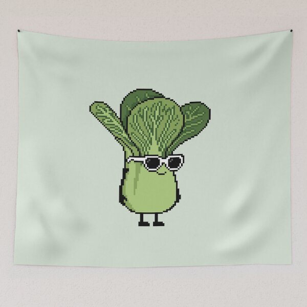 Item preview, Bok choy Pixel designed and sold by White Rim Mates.