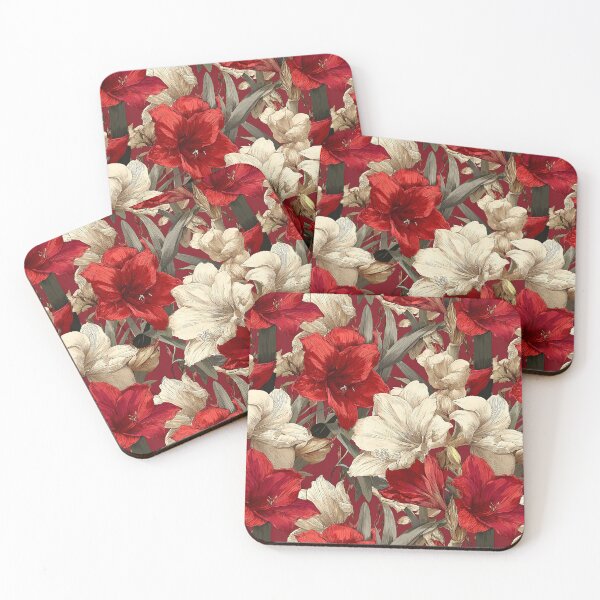 Item preview, Petaled Amaryllis Print  - Birthday Flower Pattern   - Personal Gifts designed and sold by RoyalStarsPatts.