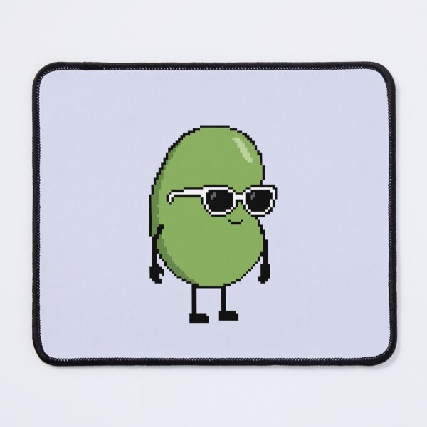 Item preview, Bean green Pixel designed and sold by White Rim Mates.