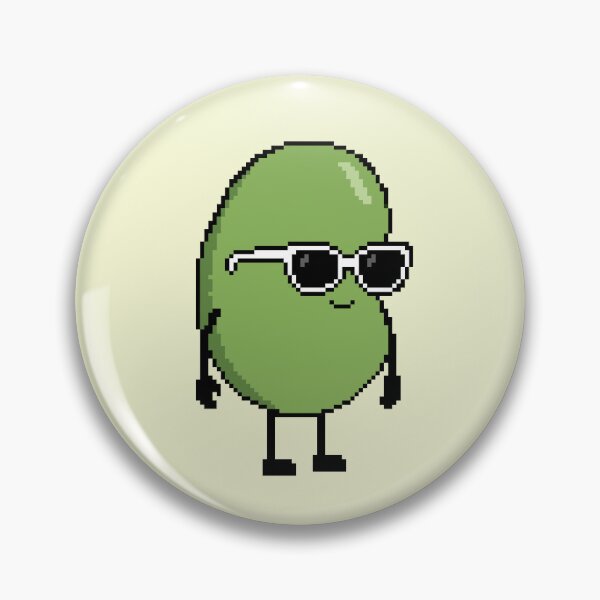 Item preview, Bean green Pixel designed and sold by White Rim Mates.