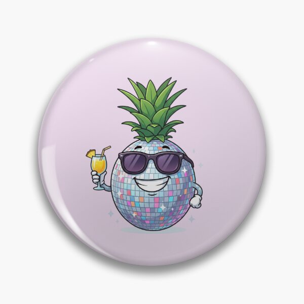 Item preview, Cool Disco Pineapple Ball  designed and sold by Violet-Forge.