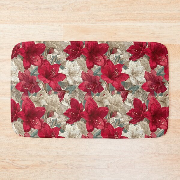 Item preview, Whimsical Amaryllis Texture  - Flower Bouquet Pattern   - Retirement Gifts designed and sold by RoyalStarsPatts.