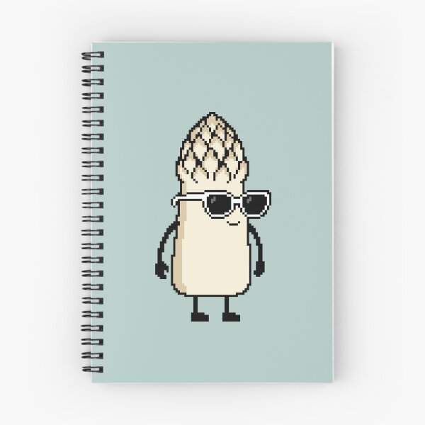 Item preview, Asparagus white Pixel designed and sold by White Rim Mates.