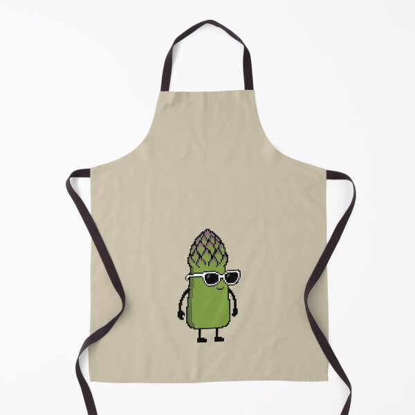 Item preview, Asparagus green Pixel designed and sold by White Rim Mates.